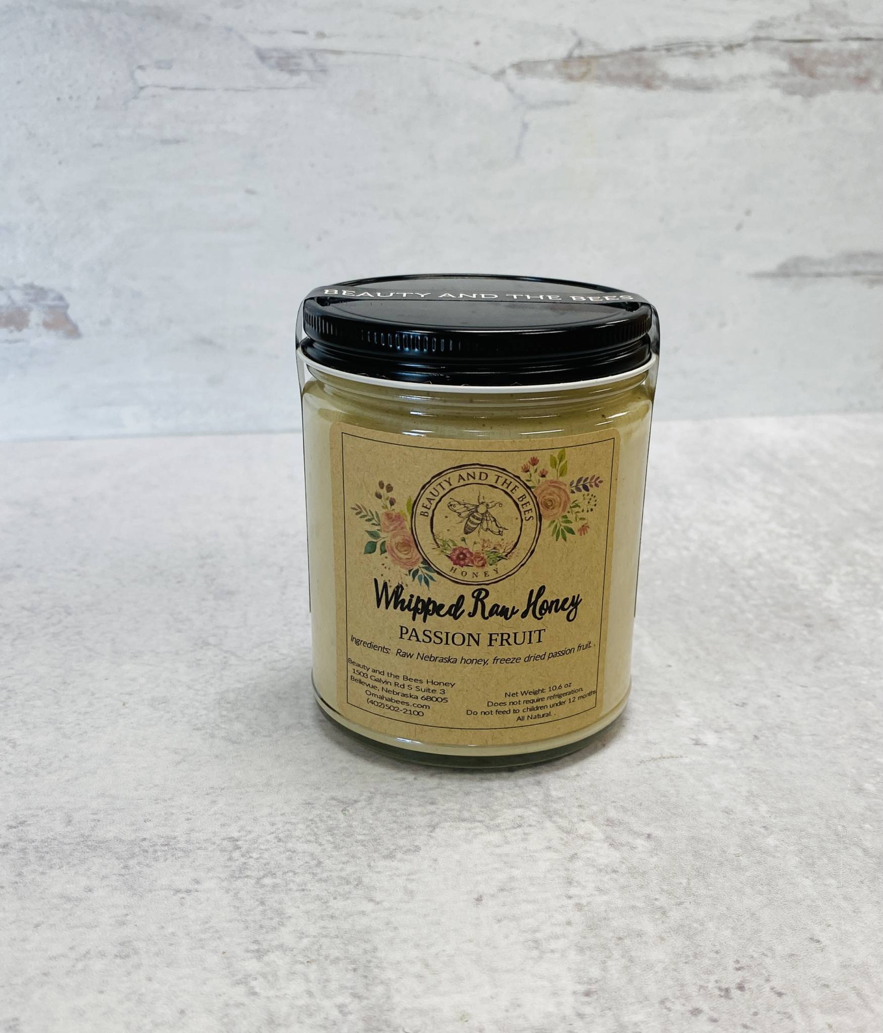 Passion Fruit Whipped Raw Honey 12 Pint 8 Oz Beauty And The Bees Honey Anna 90 Day Fiance 7369